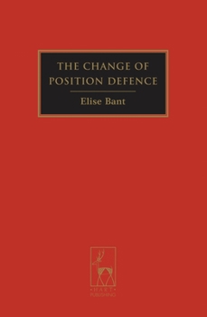 Hardcover The Change of Position Defence Book