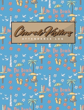 Paperback Church Visitors Attendance Log Book