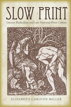 Hardcover Slow Print: Literary Radicalism and Late Victorian Print Culture Book