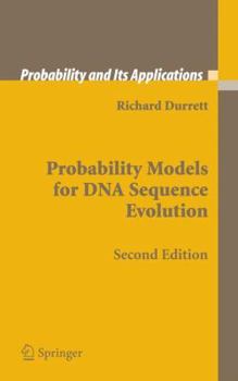 Paperback Probability Models for DNA Sequence Evolution Book