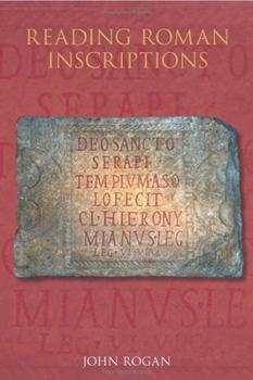 Paperback Reading Roman Inscriptions Book