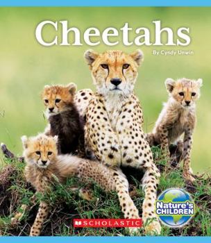 Hardcover Cheetahs (Nature's Children) Book