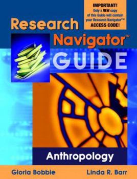 Paperback Research Navigator Guide for Anthropology (Valuepack item only) Book