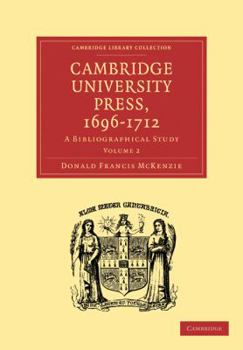 Paperback Cambridge University Press, 1696-1712: A Bibliographical Study Book