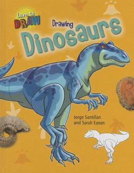 Library Binding Drawing Dinosaurs Book