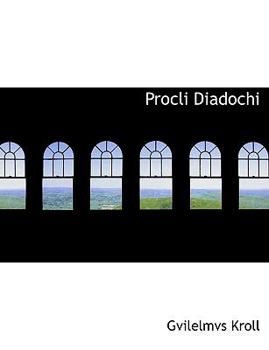 Hardcover Procli Diadochi Book