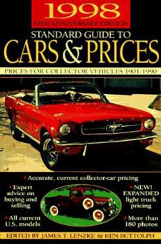Paperback 1998 Standard Guide to Cars & Prices Book