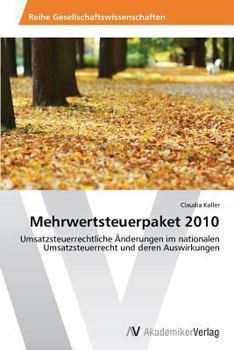 Paperback Mehrwertsteuerpaket 2010 [German] Book