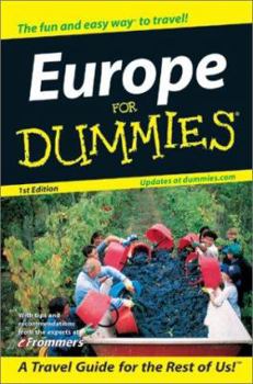 Paperback Europe For Dummies? (Dummies Travel) Book