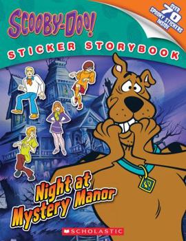 Paperback Scooby-Doo Sticker Storybook: Night at Mystery Manor Book