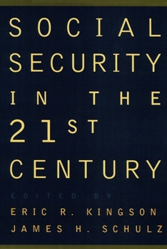 Paperback Social Security in the 21st Century Book