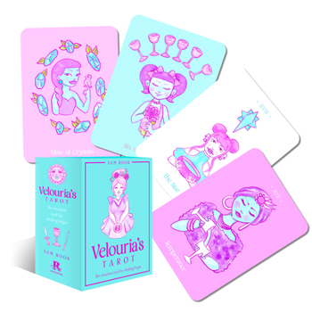 Velouria's Tarot: An Intuitive Tool for Finding Hope (78 Gilded Cards and 176-Page Guidebook)