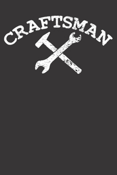 Notebook: Craftsman Dot Grid 6x9 120 Pages