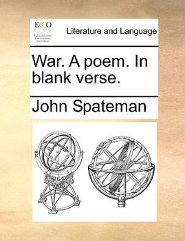 Paperback War. a Poem. in Blank Verse. Book