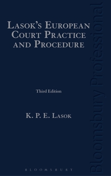 Hardcover Lasok's European Court Practice and Procedure Book