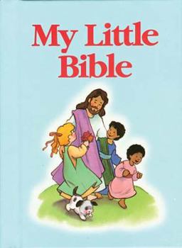 Hardcover My Little Bible Series - Blue Book