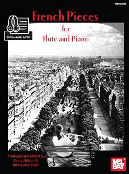 Paperback French Pieces for Flute and Piano Book