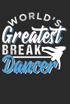 Paperback Breakdance: Breakdance Notebook the perfect gift idea for breakers or hip hop fans. The paperback has 120 white pages with dot mat Book