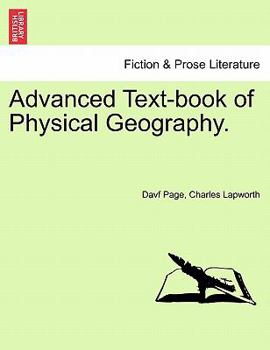 Paperback Advanced Text-Book of Physical Geography. Book