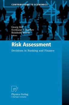 Paperback Risk Assessment: Decisions in Banking and Finance Book