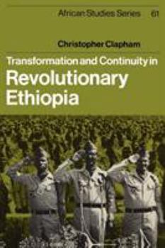 Paperback Transformation and Continuity in Revolutionary Ethiopia Book