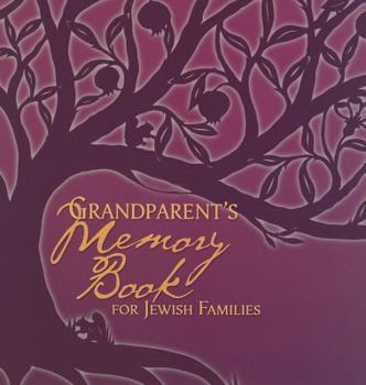 Paperback Grandparent's Memory Book for Jewish Families Book