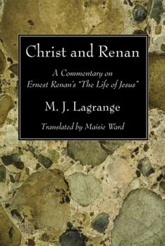 Paperback Christ and Renan Book