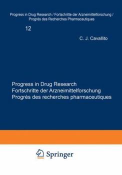 Paperback Progress in Drug Research / Fortschritte Der Arzneimittelforschung / Progrès Des Recherches Pharmaceutiques Book