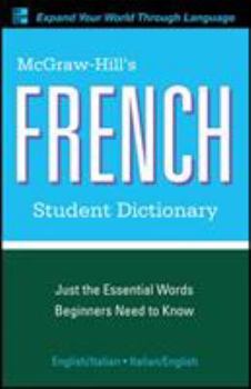 Paperback McGraw-Hill's French Student Dictionary Book