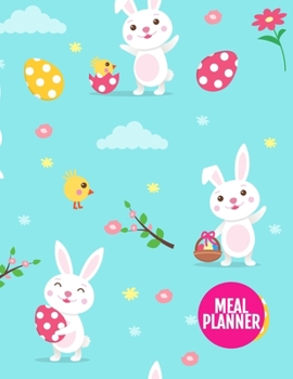 Meal Planner: Nifty Track And Plan Your Meals Weekly - 52 Week Food Planner | Diary | Log | Journal | Calendar - Meal Prep And Planning Grocery List | Large 8.5 x 11 Inch | 110 Pages - AXL 0009122