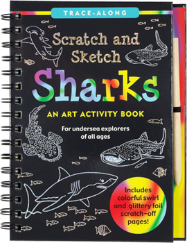 Misc. Scratch & Sketch(tm) Sharks (Trace Along) Book