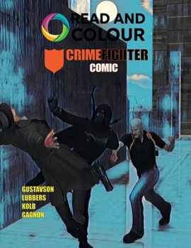 Paperback Read and Colour: Crime Fighter Comic Book