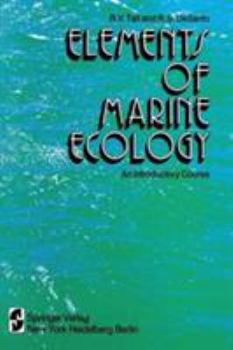 Hardcover Elements of Marine Ecology: An Introductory Course Book