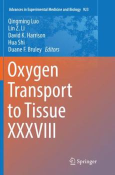 Paperback Oxygen Transport to Tissue XXXVIII Book