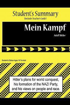 Mein Kampf Analysis and Summary(student's and Teacher's Edition)