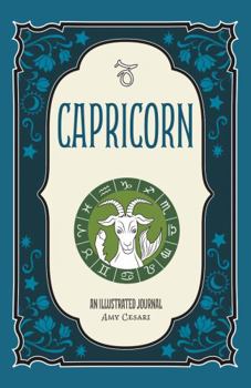 Hardcover Capricorn: An Illustrated Journal Book