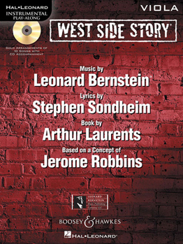 Paperback West Side Story for Viola: Instrumental Play-Along Book/CD [With CD] Book