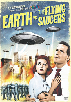 DVD Earth Vs. The Flying Saucers Book