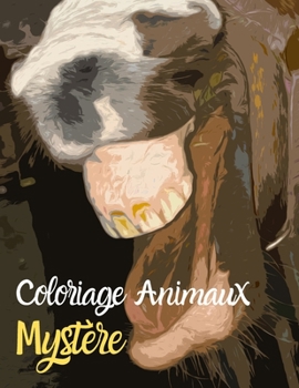 Paperback Coloriage animaux Mystère: Coloriage animaux de la forêt - Magique pour Adulte [French] Book