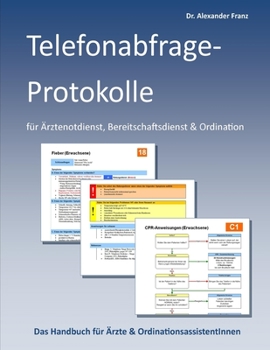 Paperback Anita-Telefonabfrage-Protokolle für Ärztenotdienst [German] Book
