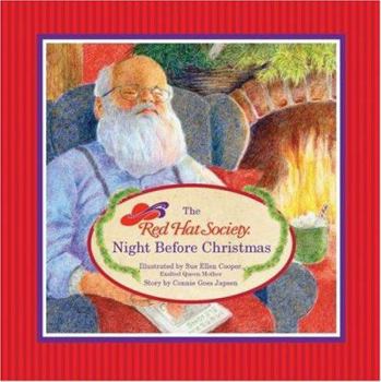 Hardcover The Red Hat Society Night Before Christmas Book