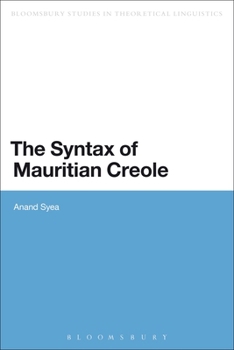 Paperback The Syntax of Mauritian Creole Book