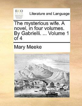 Paperback The Mysterious Wife. a Novel, in Four Volumes. by Gabrielli. ... Volume 1 of 4 Book