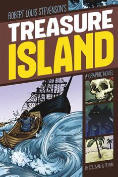 Paperback Treasure Island: A Graphic Novel Book