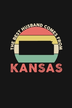 Paperback The Best Husband Comes From Kansas: Personal Planner 24 month 100 page 6 x 9 Dated Calendar Notebook For 2020-2021 Academic Year Retro Wedding Anniver Book