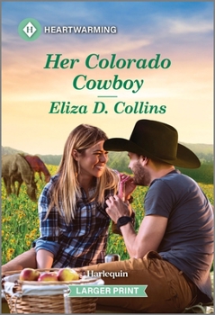 Mass Market Paperback Her Colorado Cowboy: A Clean and Uplifting Romance [Large Print] Book