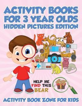 Paperback Activity Books For 3 Year Olds Hidden Pictures Edition Book