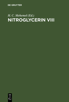 Hardcover Nitroglycerin VIII [German] Book