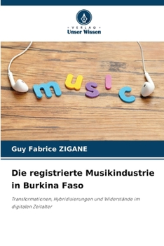 Paperback Die registrierte Musikindustrie in Burkina Faso [German] Book