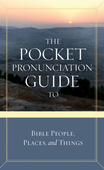 Paperback Pckt Pronunciation GT Bible Pe Book